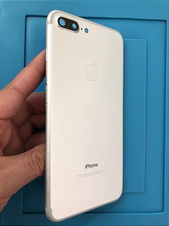 Carcaça Iphone 7 Plus  Prata  Original Apple Retirada de Aparelho!!