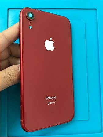 Carcaça Iphone XR RED Chassi Original !!