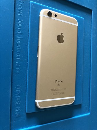 Carcaça Chassi Iphone 6s Dourada Original Apple Com Detalhe