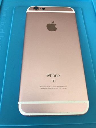 Carcaça Chassi Iphone 6s Rose Original Apple Com Detalhe