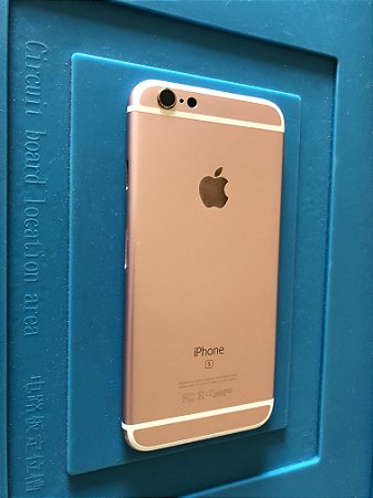 Carcaça Chassi Iphone 6s Rose Original Apple com Detalhes