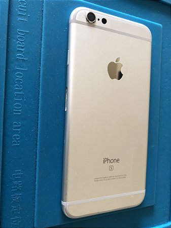 Carcaça Chassi Iphone 6s Prata Original Apple Com Pequenos Detalhes