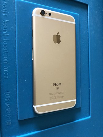Carcaça Chassi Iphone 6s Dourada Original Apple Impecável
