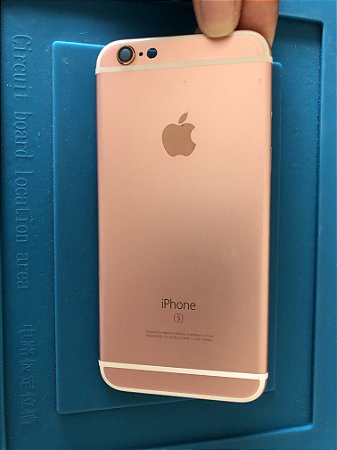 Carcaça Chassi Iphone 6s Rose Original Apple Com Detalhes