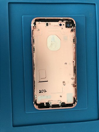Carcaça Chassi Iphone 7 Rose Original Apple com detalhes