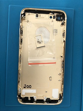 Carcaça Chassi Iphone 7 Dourado Original Apple com detalhes