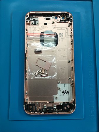 Carcaça Chassi Iphone 6s  Rose Original Apple Com detalhes !!