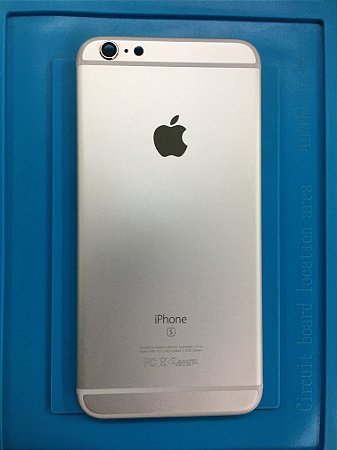 Carcaça Chassi Iphone 6s Plus Prata Original Apple