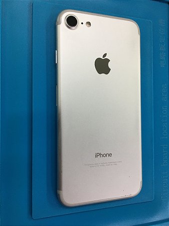 Carcaça Chassi Iphone 7 Prata Original Apple