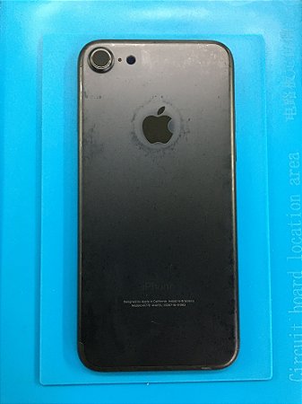 Carcaça Chassi Iphone 7  Preto Fosco Com marcas !!