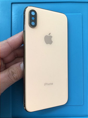 Carcaça Iphone XS Rose Gold Impecáve Original Apple!!!