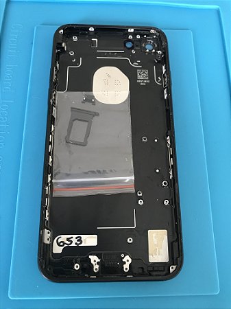 Carcaça Chassi Iphone 7  Preta Fosco Original Apple