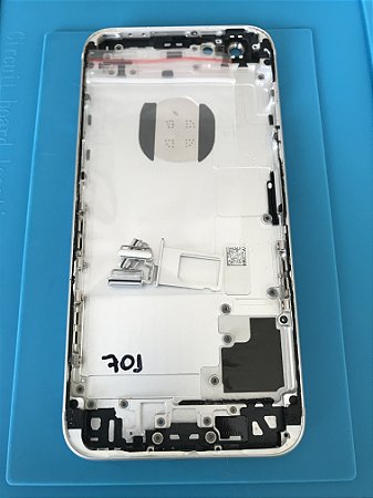 Carcaça Chassi Iphone 6s Prata Original Apple detalhes