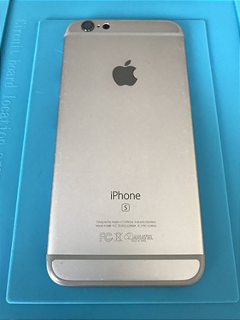 Carcaça Chassi Iphone 6s Cinza Espacial com Detalhes