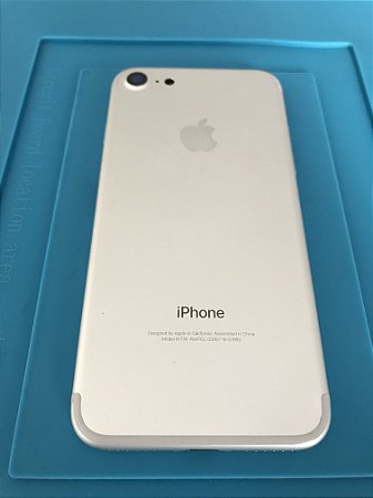 Carcaça Chassi Iphone 7 Prata Original Apple