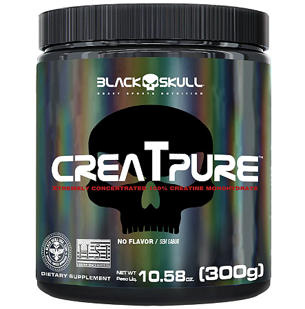 Creatina Creatpure - 300g - Black Skull
