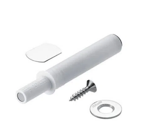 FECHO TOQUE KPUSH EMB MEDIO 20MM BRANCO HAFELE