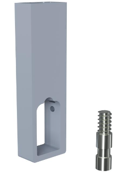 SUP.CENTRAL CABIDEIRO CINTRE FIX MDF PRETO