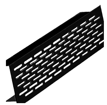 GRADE VENTILAÇAO ALUM PRETO 700mm