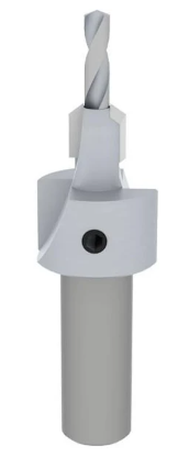 ESCAREADOR 45º 2Z 8MM COM BR AR 3MM H 9,5MM