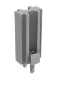 CONECTOR LINK RETO + GAB PARAF CINZA MICR 12PÇS