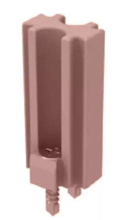 CONECTOR LINK RETO PARAF ROSE 10PÇS