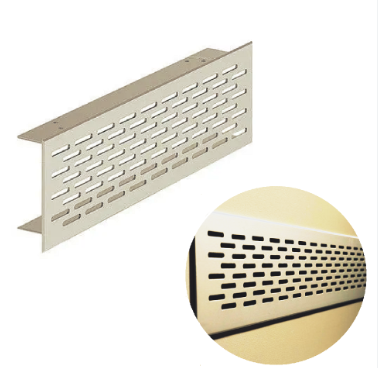 GRADE VENTILAÇAO ABA 17 INOX 600MM