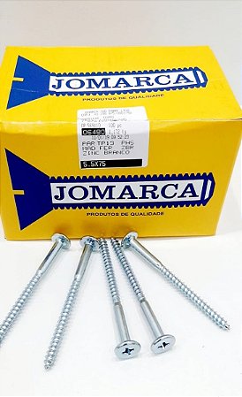 PARAFUSO 4.8x50 JOM TAMPINHA C/200und