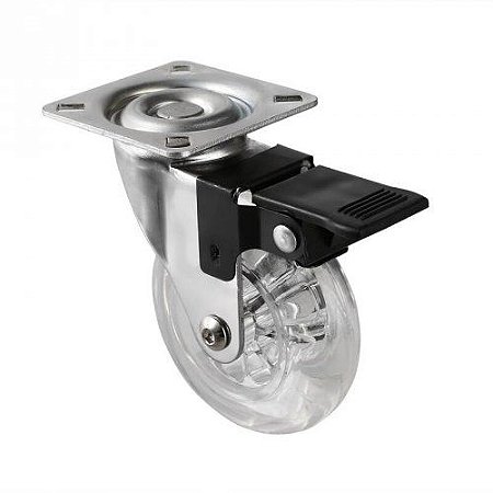 RODIZIO GEL 50MM C/TRAVA TN