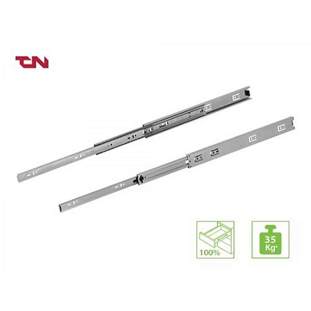 CORREDICA TELESCOPICA LARGA TN H45 35KG 300MM
