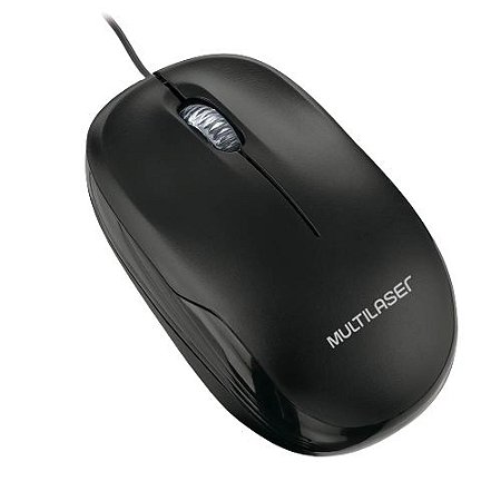 Mouse optico box com fio usb mo255 multilaser