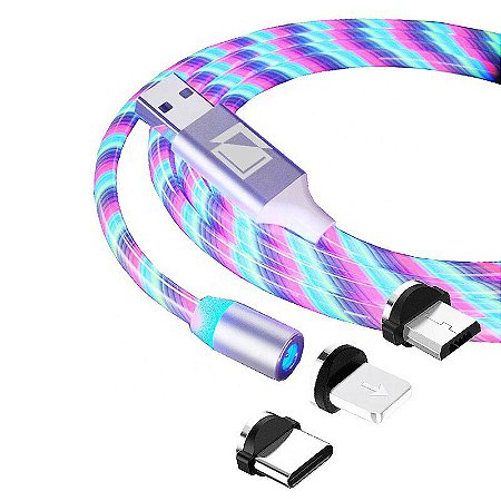 CABO MAGNETICO V8 TIPO C IPHONE / 360 X-CABLE