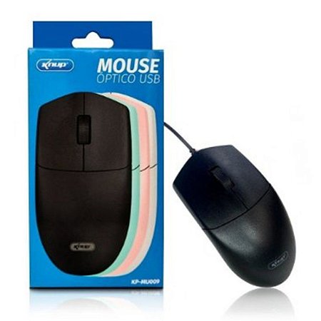 Mouse Optico Usb Knup Kpmu009