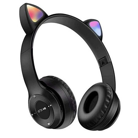 Headphone Gatinho  Bluetooth Lehmox Lef-950