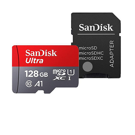 Cartão de Memória SDXC 64GB SanDisk Ultra A1 140mbs