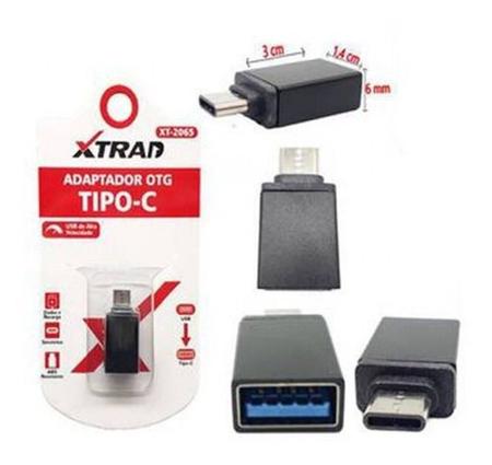 ADAPTADOR OTG  USB PARA TIPO C XTRAD XT2065