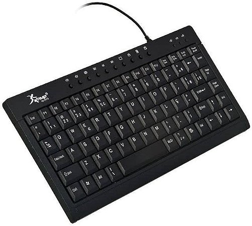 MINI TECLADO COM FIO KNUP KP-2013