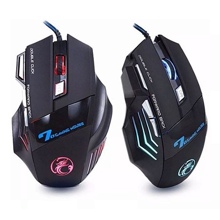 MOUSE GAMER 7 BOTÕES COM FIO X7 EXBOM MS-G260