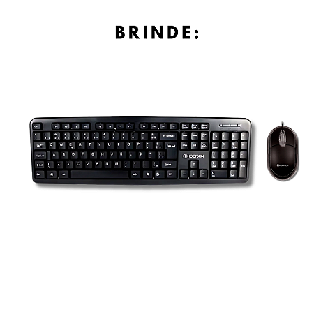 GABINETE PARA ESCRITÓRIO CORE i3 + BRINDE TECLADO E MOUSE