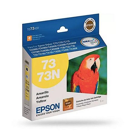 Cartucho EPSON 73N Amarelo 5ml