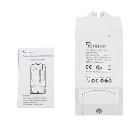 Sonoff pow r2 15a 110v ou 220v bivot