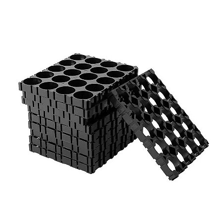 10 unidades de Espaçador Suporte 4 X 5 Baterias Li-ion 18650