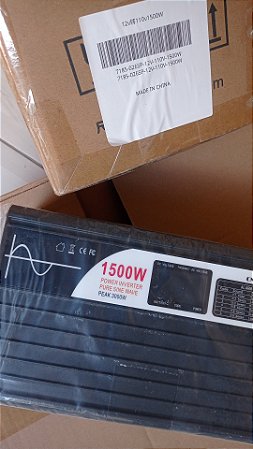 Inversor Swipower off grid 1500w 12v dc para 127v ac onda senoidal pura 60hz FRETE GRÁTIS