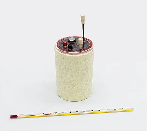 CALORÍMETRO COM RESISTOR, 200 ML E TERMÔMETRO - EQ083