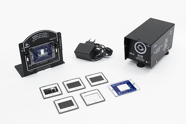 CONJUNTO PARA DIFRAÇÃO DISCRETA DA LUZ E COMPRIMENTO DE ONDA