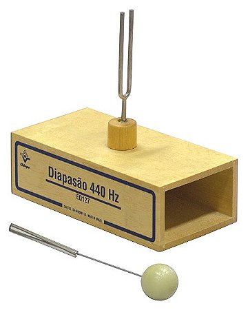 DIAPASÃO DE 440 HZ COM MARTELO - EQ127A