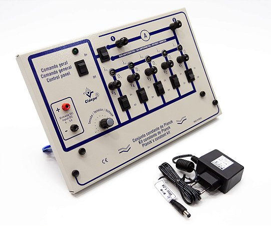 Painel para constante de (Planck) por luminescência, com fonte - EQ246B