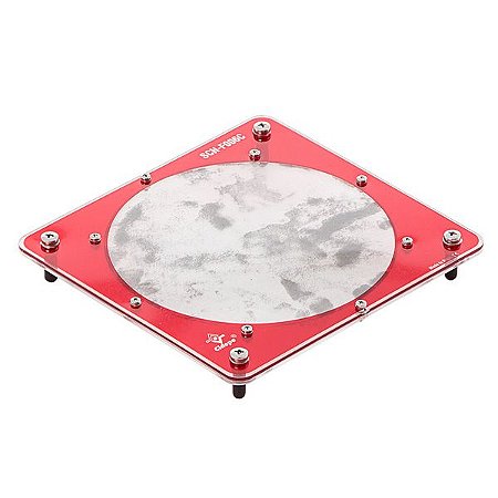 MESA PARA ESPECTROS MAGNÉTICOS, COM LIMALHA DE FERRO CONFINADAS - ENSINO LINHAS CAMPO MAGNÉTICO - SCN-F006C