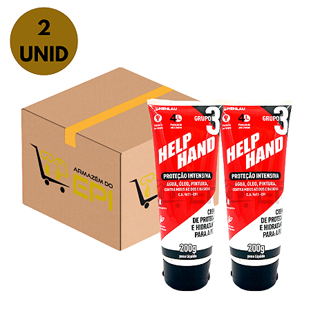Kit 2 Creme De Proteção Help Hand Grupo 3 200gCA 9611