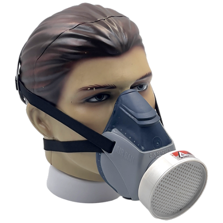 777 × ASA3000 GO-TO-MASK MASCARA RESPIRADOR SEMIFACIAL AIR SAN CA 12973 COM CARTUCHO